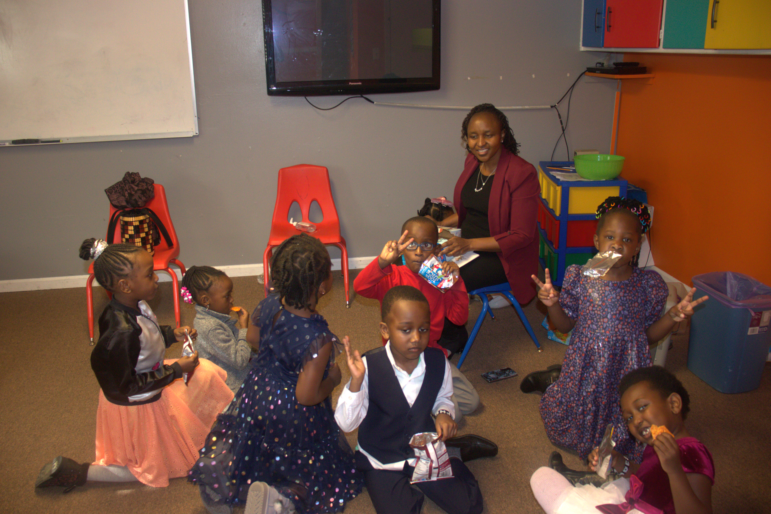 Children enjoying a Bible Adventure Land class at Gospel Outreach Center
